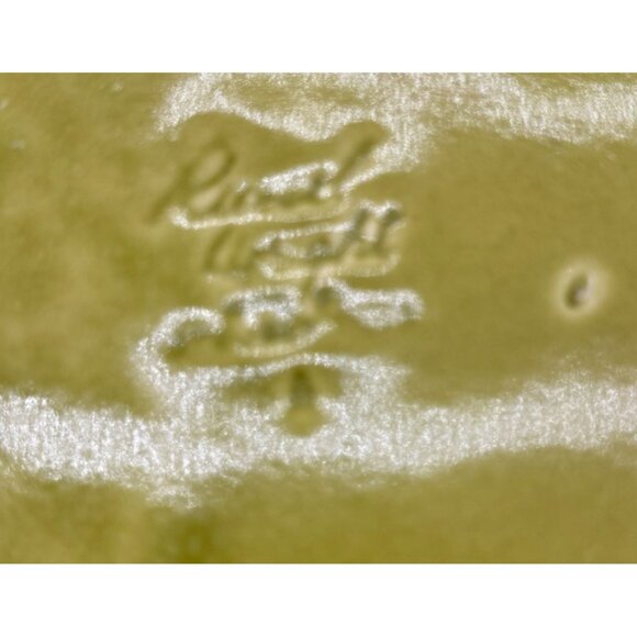 Vintage Russell Wright MCM Avocado Green Ceramic Covered Casserole Dish USA - Picture 7 of 7